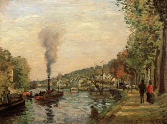 River Scene, 1871